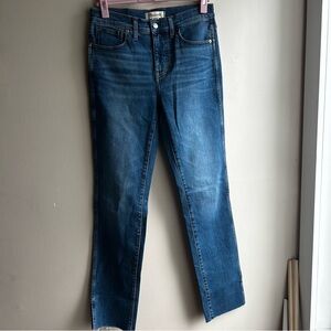 Madewell Straight Leg Blue Jeans
